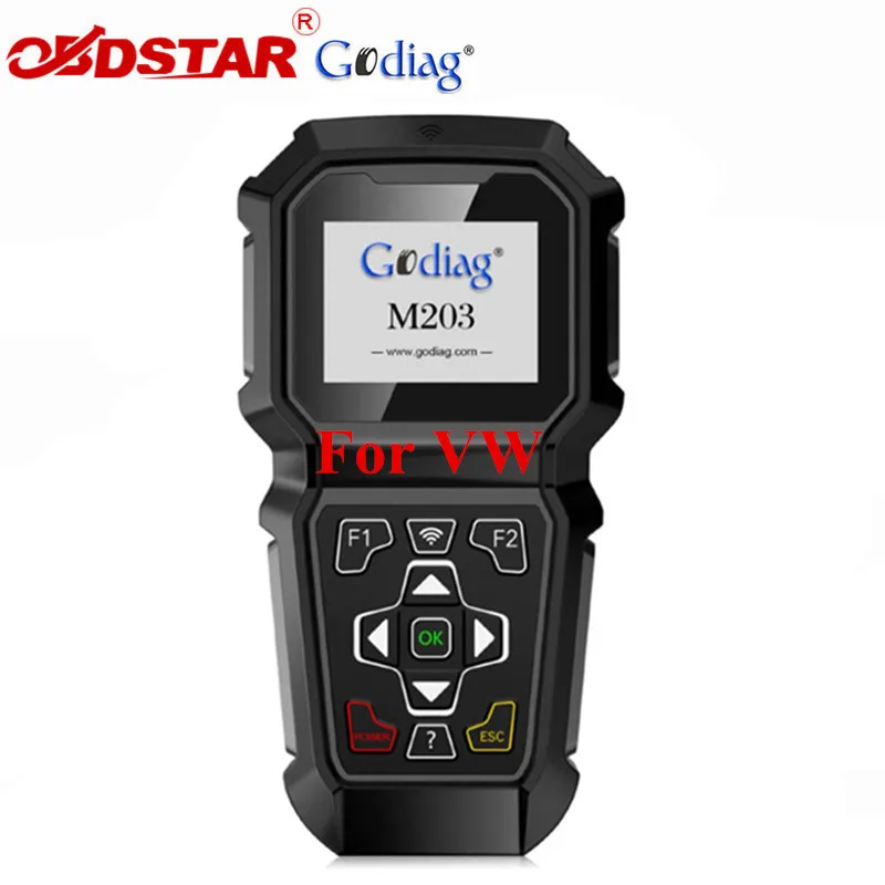 Предзаказ 60 дней OBDSTAR GODIAG M203 для VW ручной одометр OBDII Регулировка