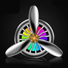 Светодиодный свет для автомобиля Арома-вентилятор освежитель воздуха для автомобиля, свежий запах воздуха для удаления автомобиль духи авто аксессуары для кондиционера для автомобиля