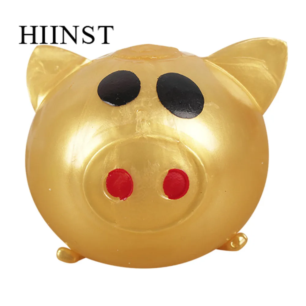 HIINST забавная игрушка для детей, игрушка для снятия стресса, забавная мультяшная свинья, Ароматизированная детская, медленно поднимающаяся, ароматическая игрушка для взрослых, снимает стресс, реалистичные игрушки