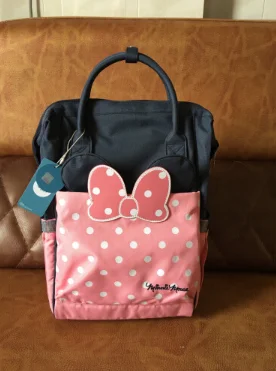 Disney Мультфильм Детская сумка высокой емкости Теплоизоляционный Рюкзак пеленки бутылочки сумки плечи Оксфорд портативный мешок Мумия