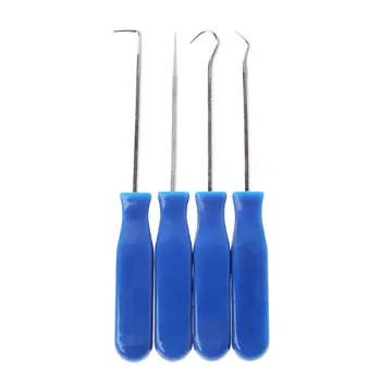 

Oil Seal Screwdriver 4 Pcs Set Group Pull Hook Pick Tire Stone Cleaning Tool Plus Powder Tool Car Repair Tool