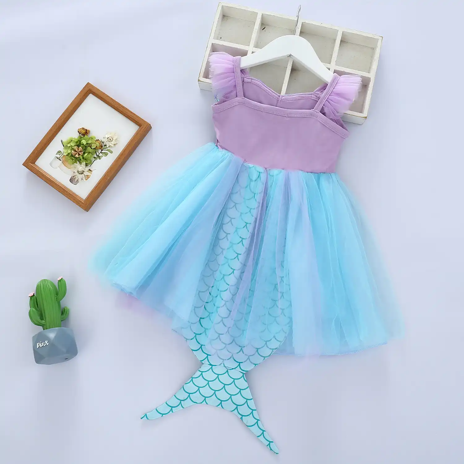 女の子アリエルドレス子供クリスマスリトルマーメイドの衣装子供カーニバル誕生日パーティーファンシー王女の衣装服 Aliexpress