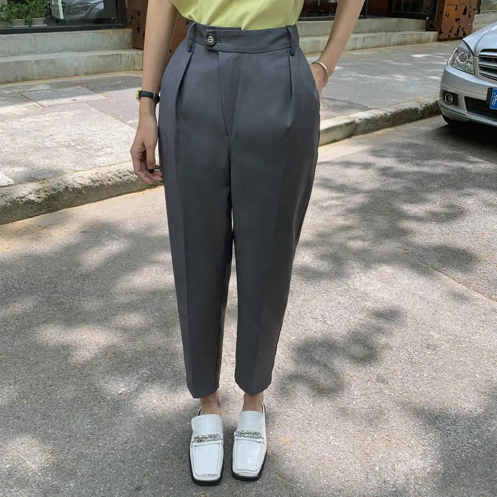 Pantalones clasicos dama Clearance