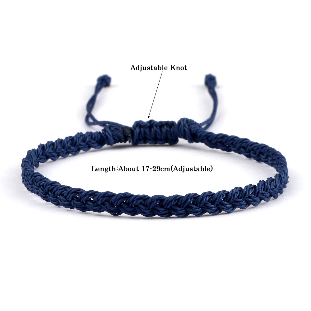 Wax String bracelets, waterproof adjustable wax string bracelets