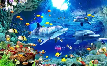 

The Ocean fish diy paint by numbers painting kits abstract oil painting by numbers on canvas for painting Framed Wall art