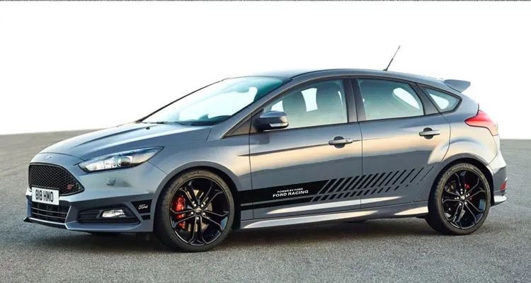 World Datong, спортивные полоски, автомобильные наклейки для Ford 2013-, фокус, автомобильные наклейки с обеих сторон, спортивные авто наклейки