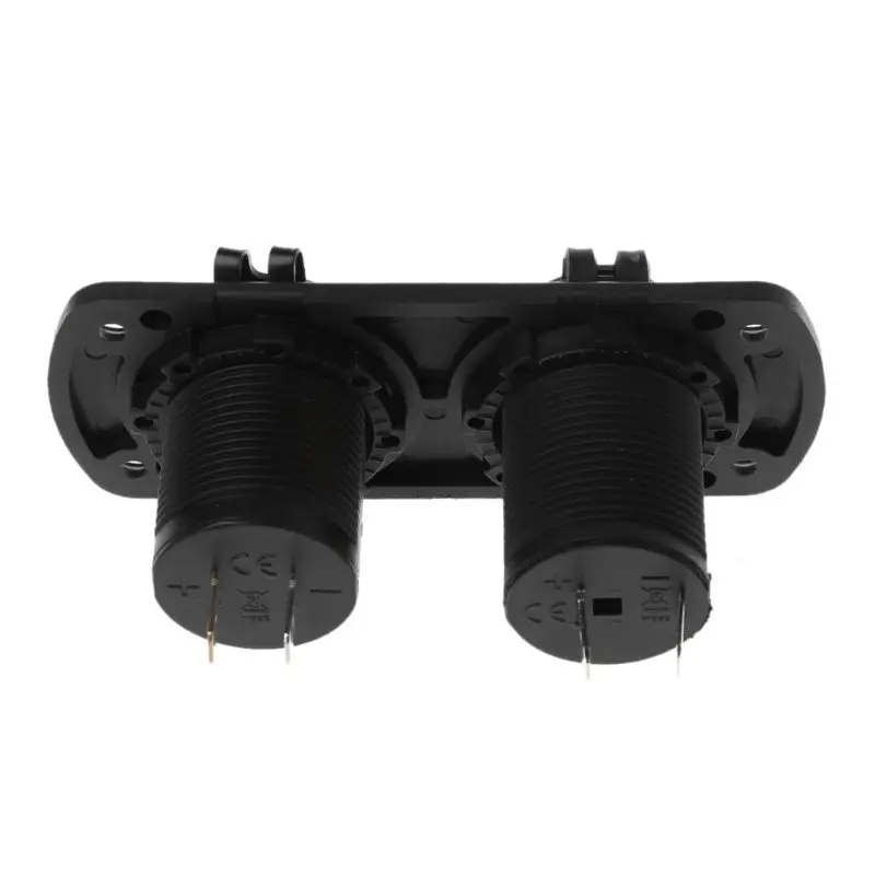 12 В/24 В Dual USB Quick Charge 3,0 зарядное устройство прикуриватель гнездо распределитель для автомобильных зарядных устройств лодка водный мотоцикл DIY Kit