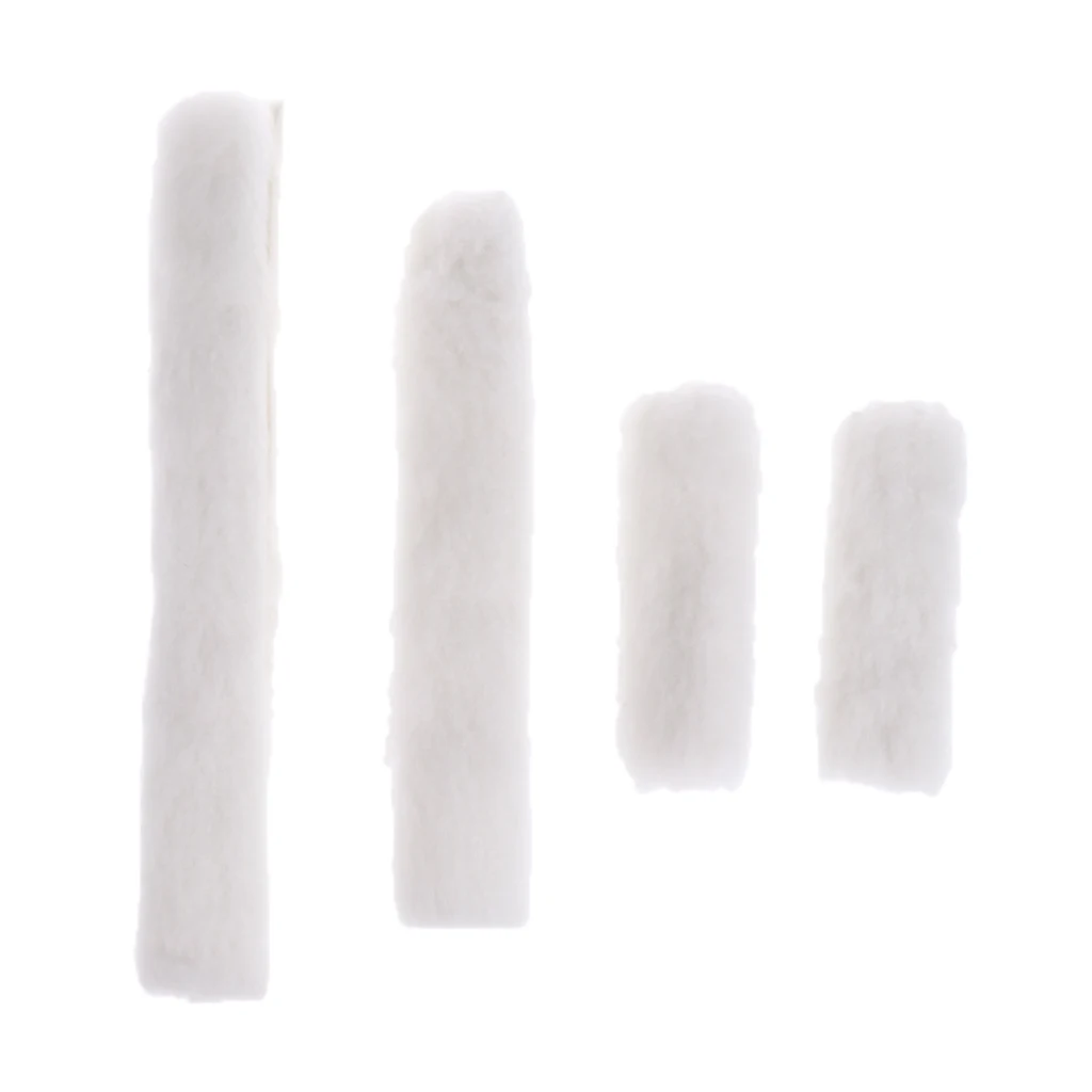 4 Pieces Fleece Noseband Cover Replacement for Horse Halters and Bridles Accessories