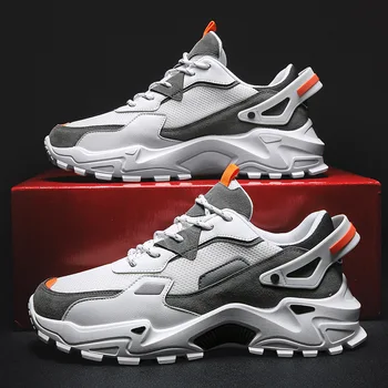 

New Brand Krasovki Men's Casual Shoes Male Sneakers Breathable Lace-up Man Footwears Chaussure Homme Comfortable Outdoor Shoes