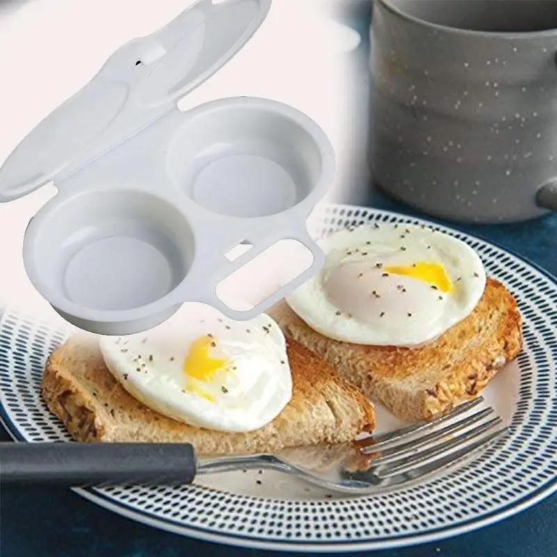 1pc Eggs Steamer Box Useful Two Eggs Microwave Omelet Cooker Pan Microwavable Cooker Omelette Kitchen Tools|Egg Poachers| - AliExpress