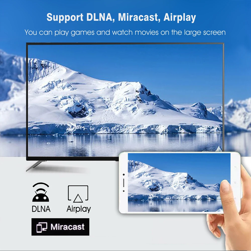 H96 MAX X3 Android 9.0 Smart TV Box 4GB 128GB Amlogic S905X3 2.4G/5G Wifi BT4.0 1000M 8K Media Google Play Andorid Box PK H96MAX