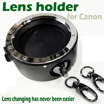 

Lens Holder Flipper Tool Durable Equipment Quick Changing Fast With Strap Double Camera Accessories Portable Ring For Canon DSLR