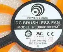 Para a lógica de energia pld06010b12m dc12v 0.25a 4pin 4 fio 55x55x10mm gpu fã frete grátis