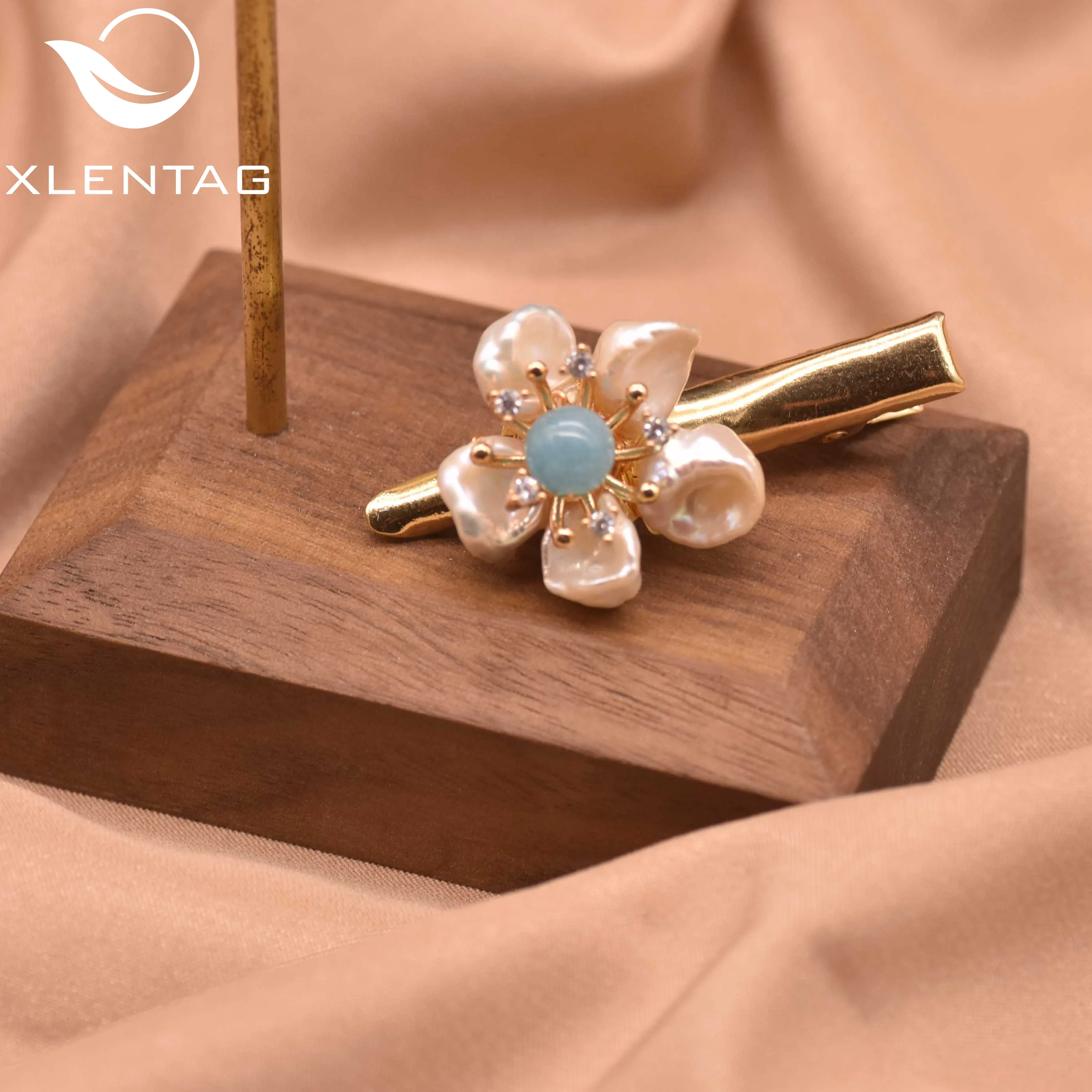 

Xlentag Dragonfly Shape Natural Pearl Green Jade Hair Accessories Hairpin Personalized Unique Gifts For Women Jewelry GH0024A