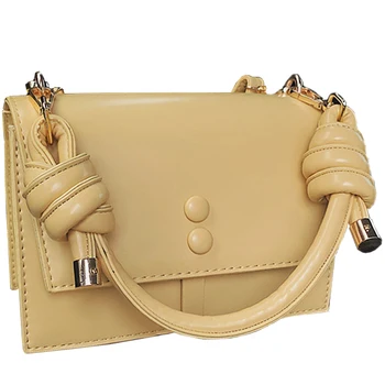 

Foreign Style Texture Handbag Fashion Shoulder Messenger Bag Korean Version Of The Tide Wild Small Square Bag