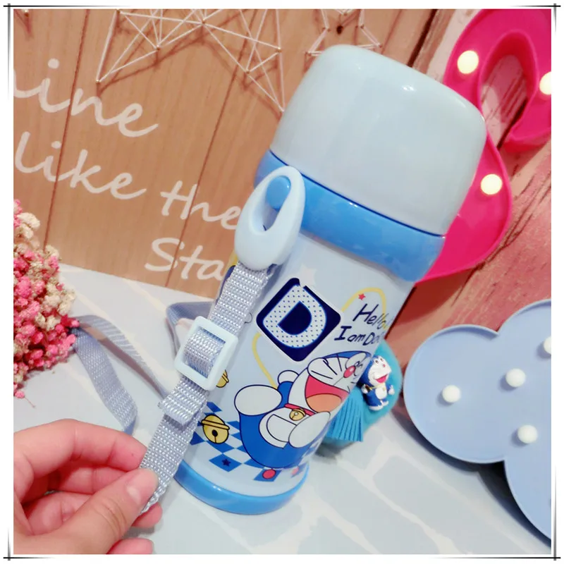 260ml Helloo Kitty Thermos Cup 304 Stainless Steel Water Bottle Pink Kitty Cat Insulated Cup Thermos Flask Hot Water Thermos