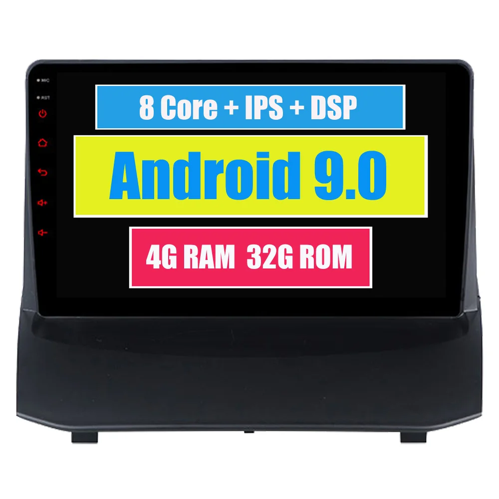 

RoverOne Car Multimedia Player For Ford Fiesta 2009 - 2014 Android 9.0 Autoradio Bluetooth Radio Stereo GPS Navigation DSP
