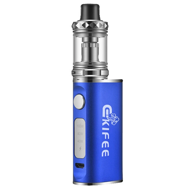 40 80 100 Вт Vape комплект 2000 мАч со встроенными батарейками коробка мод с 3,0 мл бак электронная сигарета комплект вейп