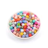 LOFCA 100pcs/lot  9mm Silicone beads Loose Teether Beads BPA Free Food Grade Baby Teether Chew  DIY Jewelry Necklace Making ► Photo 3/6
