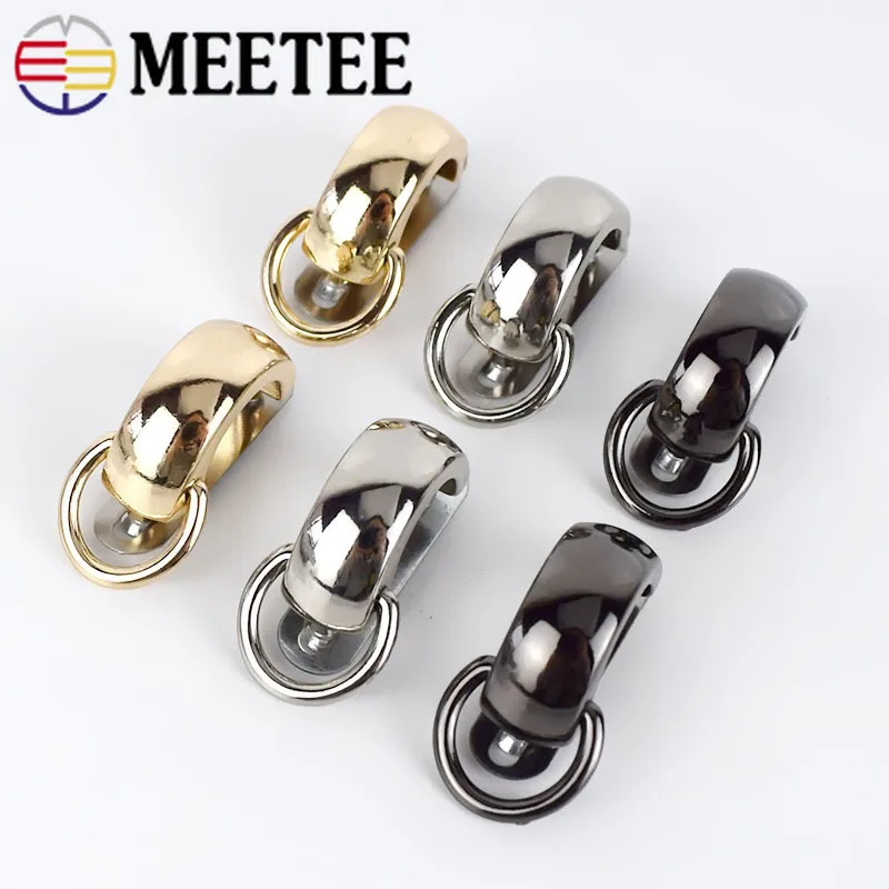 Meetee 10/30 шт. 16 мм стандартная Пряжка для рюкзака винтовая АРКА перемычка плечевой