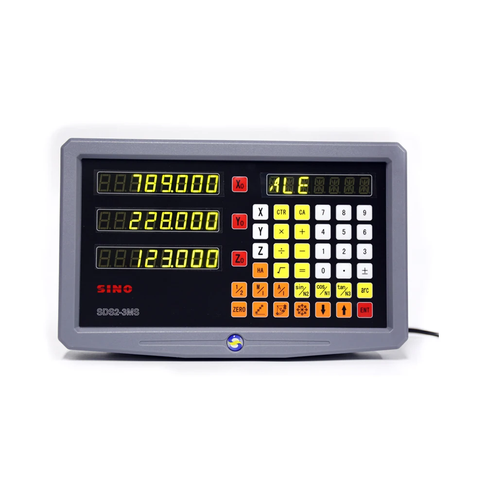 SINO 3 Axis SDS2-3MS Grating CNC Milling Digital Readout Display DRO SDS3MS Lathe Machine Counter | Инструменты