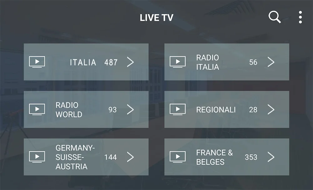 Италия IP ТВ подписки 1/3/6/12 месяцев для Android ТВ Box smart ТВ mag для Италия Бельгия Германия Великобритания Испания IP ТВ 4000 live vod ТВ