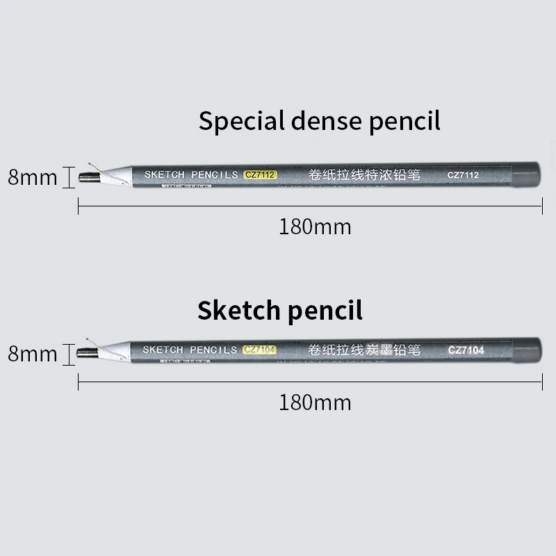 Marie's 10 шт. 12B/14B Pull line бумага карандаш Профессиональный эскиз карандаш для рисования тени эскиз студентов школьные наборы для рисования