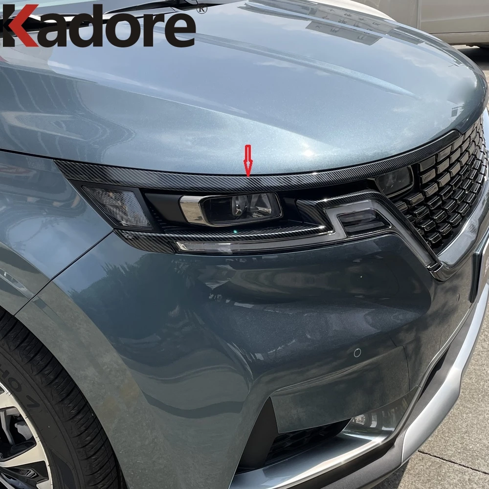 2 шт. декоративная накладка из углеродного волокна для Kia Carnival 2020 2021 2022 |