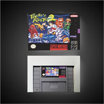 

Pocky & Rocky 2 - Action Game Card US Version with Retail Box