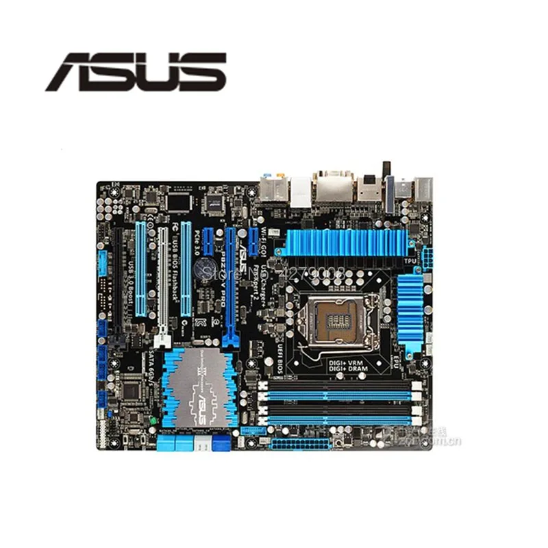 Разъем LGA 1155 PCI E 3 0 USB3.0 SATA3.0 для ASUS P8Z77 V PRO настольная материнская плата Z77 i3 i5 i7 DDR3 б/у