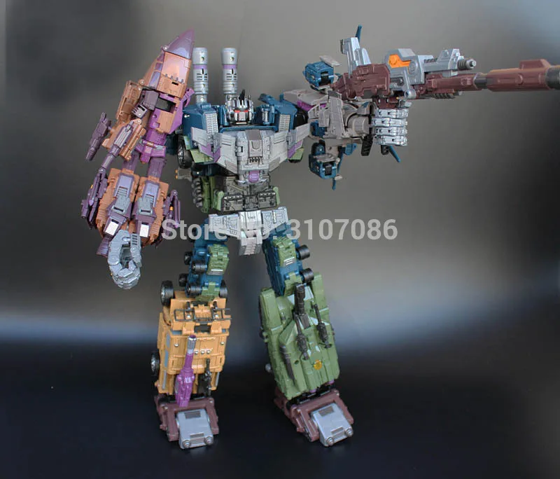 JinBao трансформация G1 WB Bruticus натиск сражение взрыв вихрь оверсайз 5 в 1 KO фигурка