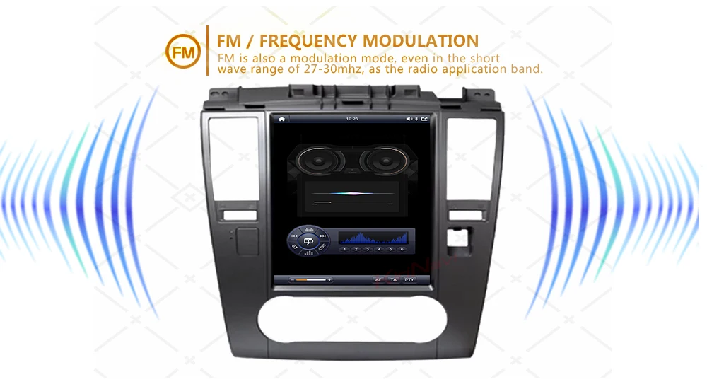 KiriNavi Vertical Screen Tesla Style 10.4" Android 8.1 Car Dvd Multimedia Player For Nissan Versa Car Radio Automotivo 2008