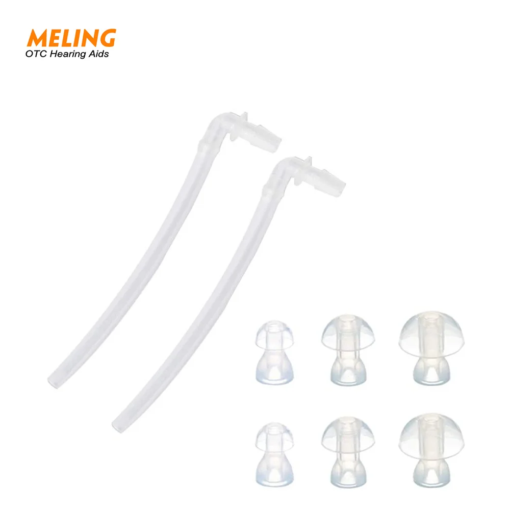 Meling Hearing Hearing Aid Earplug Ear Plugs Eartips Domes With Sound