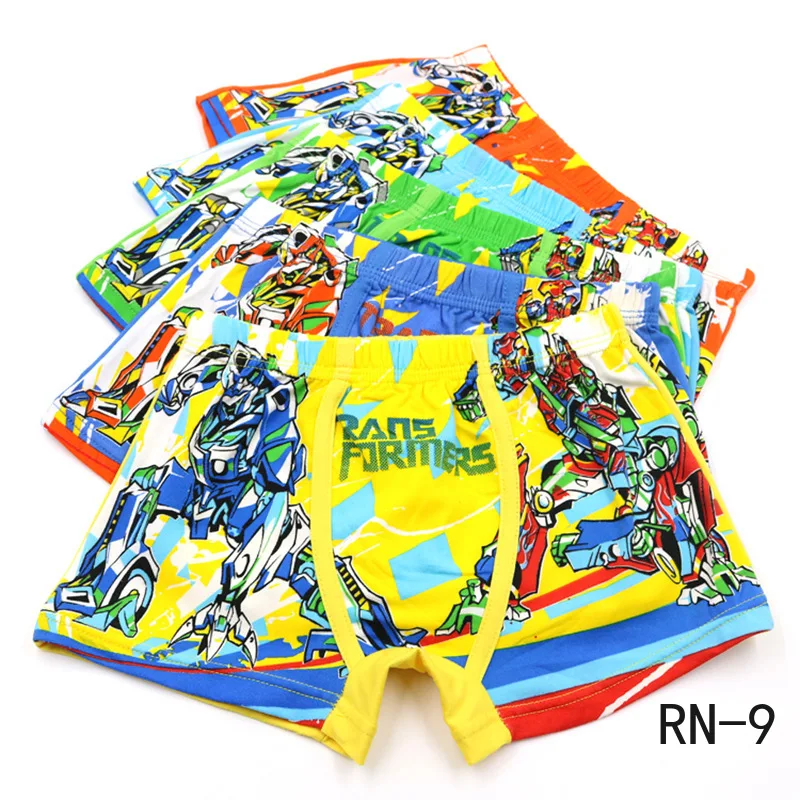 Lot De 6 Boxers Garçons En Coton 100% - Motifs Colorés - Tailles 2 à 12 Ans - Marque Haimoburg