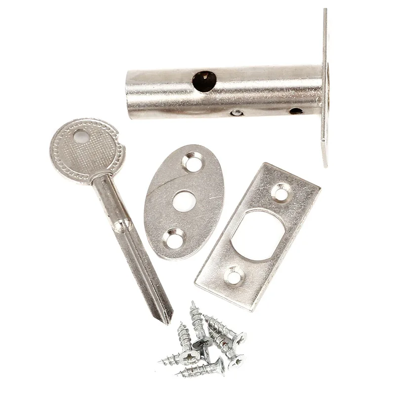 

'The Best' 2Set Stainless Steel Security Door Bolts with Fitting Star Key Secure Strong Dead Lock 889