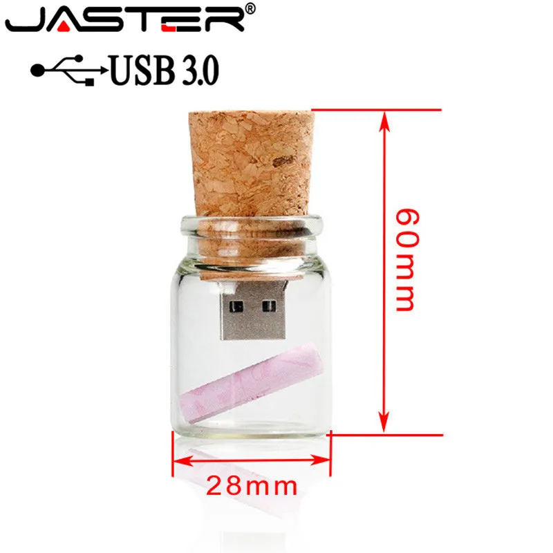 Флеш накопитель JASTER USB 3 0 в виде плавающей бутылки 4 ГБ 16 32 64 ГБ|flash drive memory stick|bottle