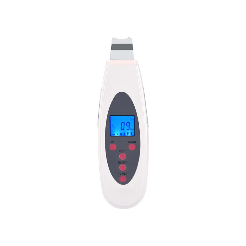 

Professional Ultrasonic Facial Skin Scrubber Ion Deep Face Lifting Cleaning Peeling Rechargeable Device Beauty Care Instrument40