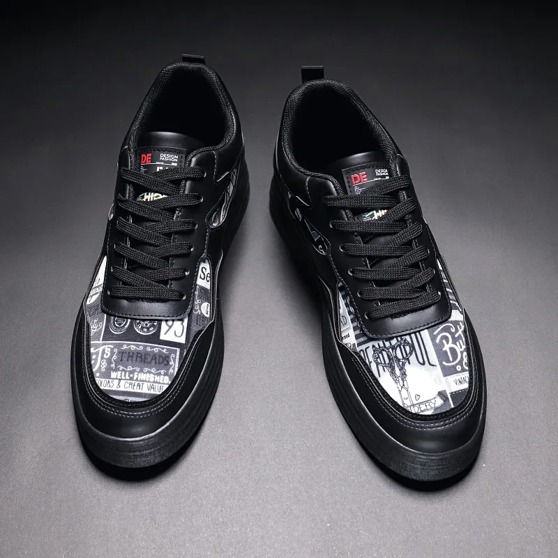 

2020 Spring And Autumn New Style Muffin Thick Sole Casual Board Shoes Cool Trend Sports Running Shoes Men's