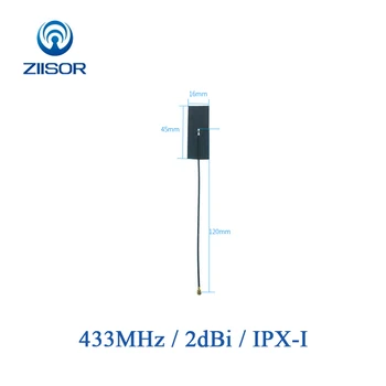

5pcs 433MHz Internal Antenna Soft FPC Lora Antenna DTU Module Built in Antena Omnidirectional IPX IPEX Aerial TX433-FPC-4516