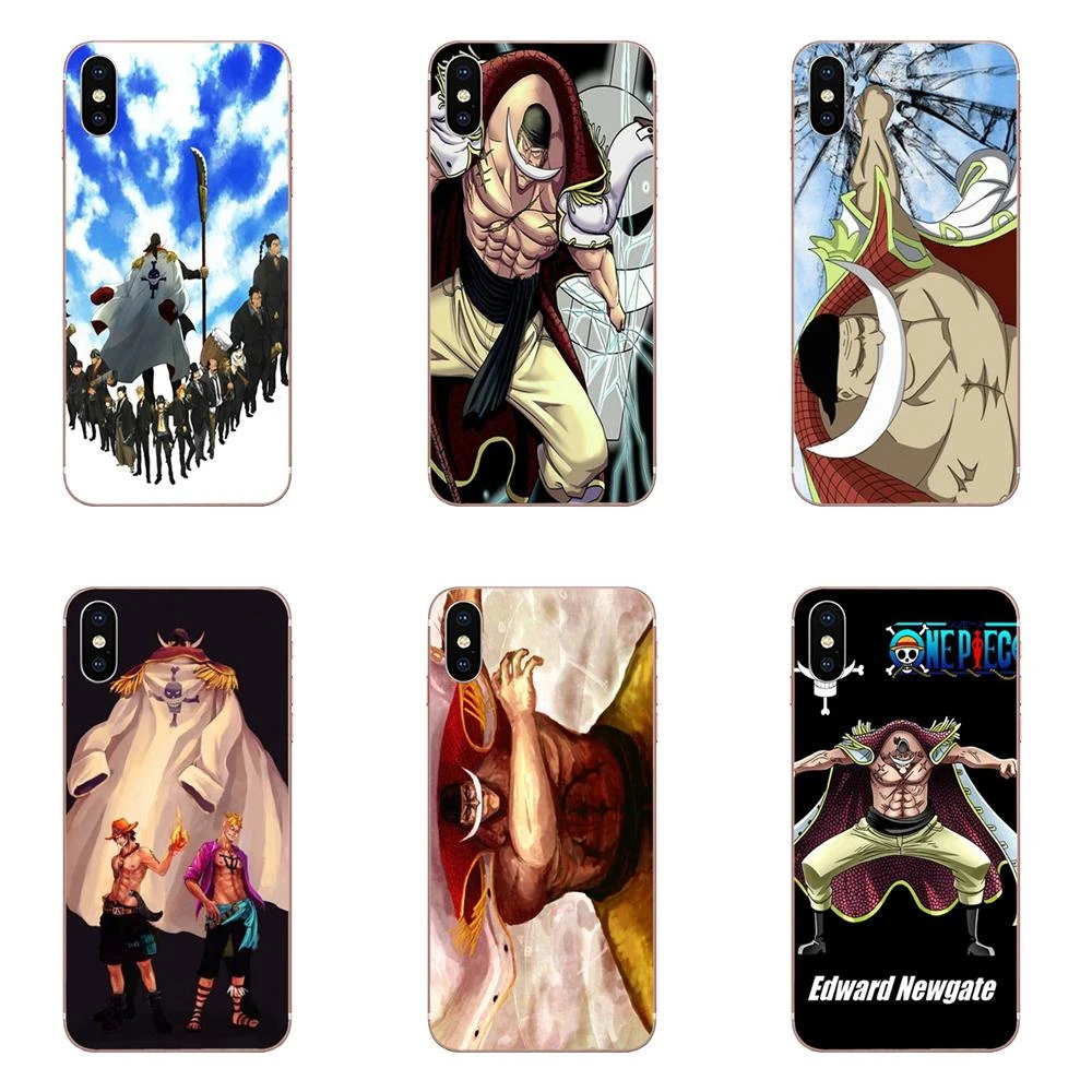 One Piece Whitebeard Shirohigeus For Huawei Nova 2 V Y3ii Y5 Y5ii Y6 Y6ii Y7 Y9 G8 G9 Gr3 Gr5 Gx8 Prime 18 19 Half Wrapped Cases Aliexpress