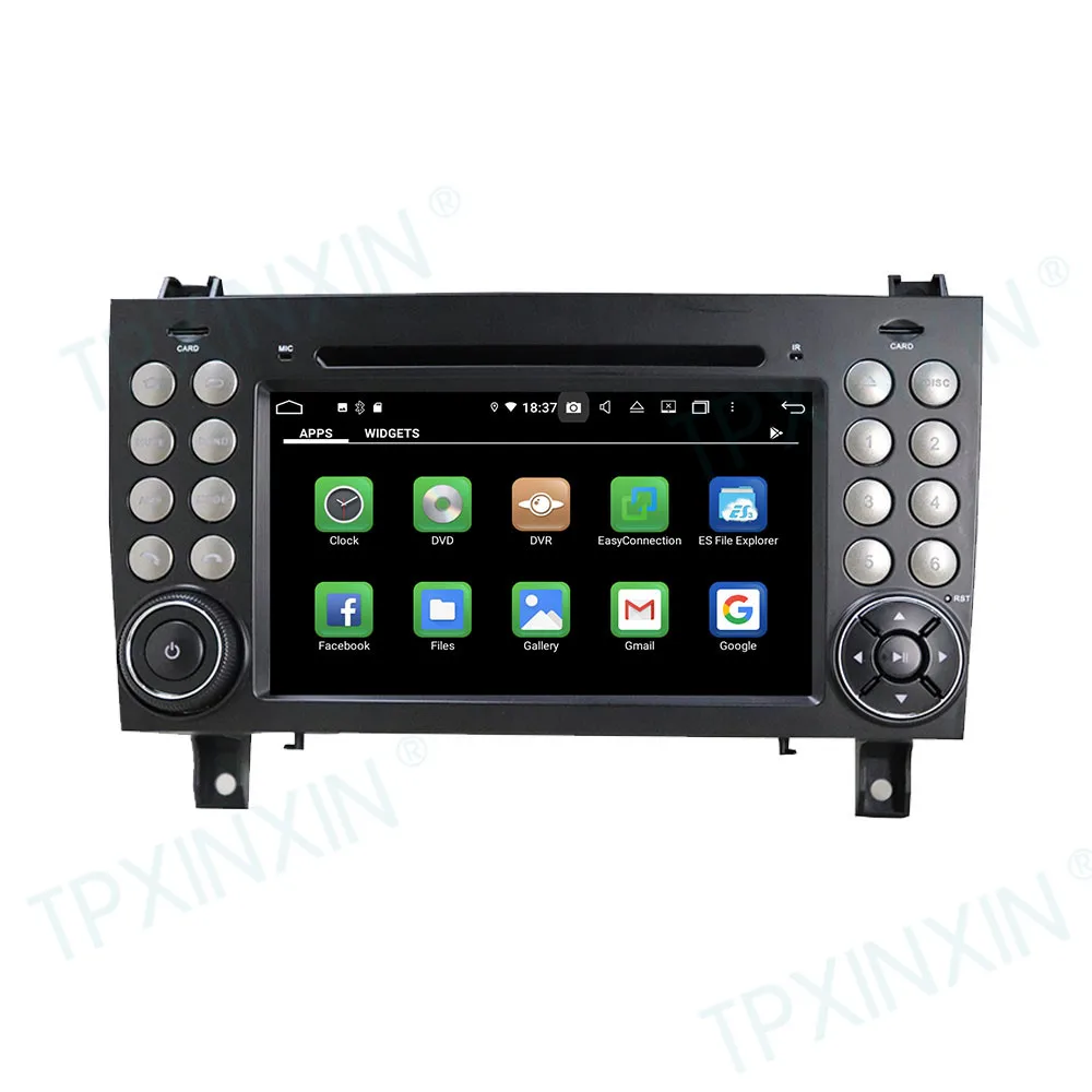 Px6 para mercedes benz slk classe r171 2004 + android 10 carplay jogador de rádio do carro gps unidade cabeça navegação estéreo do carro wi fi dsp bt