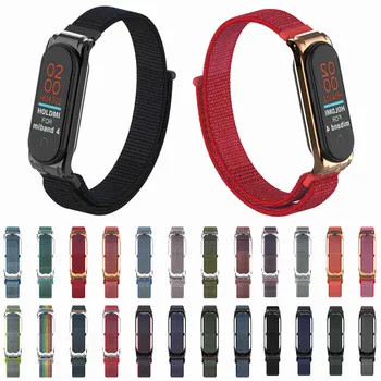 

Nylon Bracelet Strap for Mi Band 3 Miband 4 Wristbands