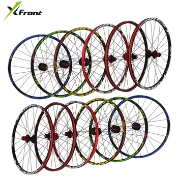 

Brand RT RC3 MTB mountain bike 26 27.5 inch ultra light wheels 5 NBK sealed bearing disc quick release lever wheel wheelset Rims