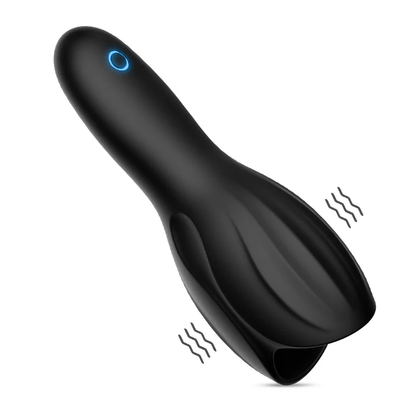 Секс Glans вибратор G Spot Мужской пенис массажный тренажер 10 Частотный Силиконовый