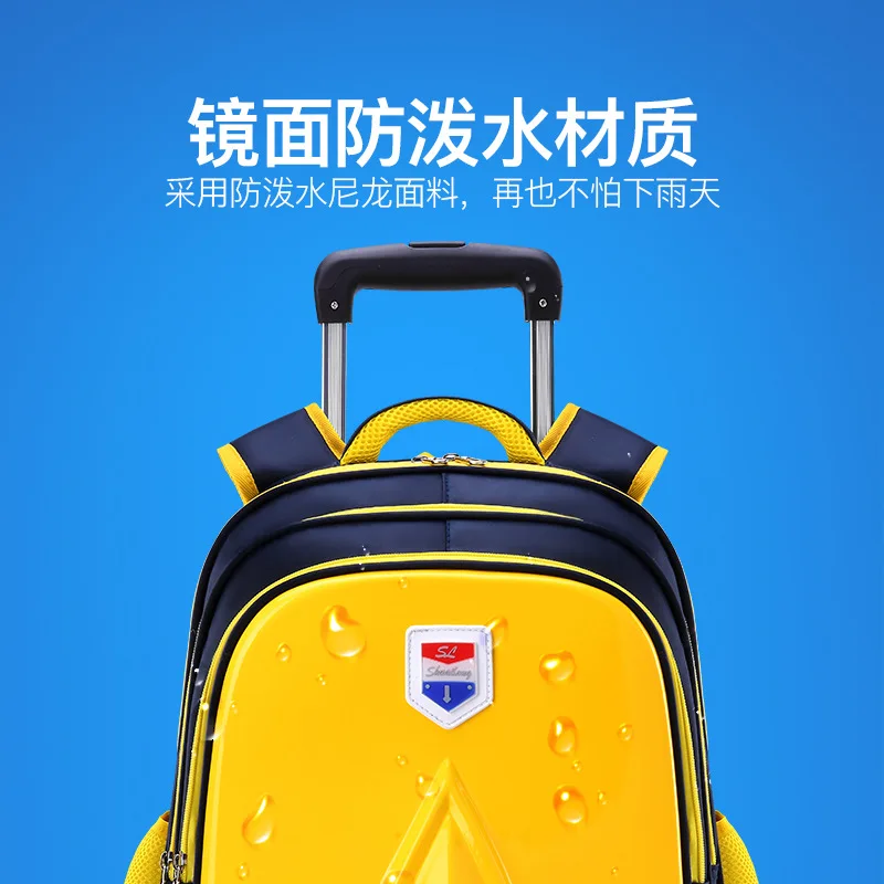 

Trolley Bag Young STUDENT'S Kindergarten Advertisement Children Backpack