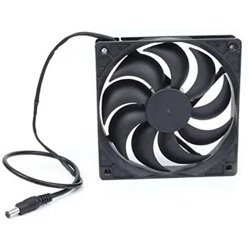 

10W/12V Solar Powered USB Fan Pet Cage Exhaust Fan Mini Ventilator For Greenhouse Pet /Dog Chicken House