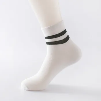 

KANCOOLD socks 1Pair Unisex Mixed Color Comfortable Classic simple Non-Slip Character Cotton Ankle Short socks men 2020mar6