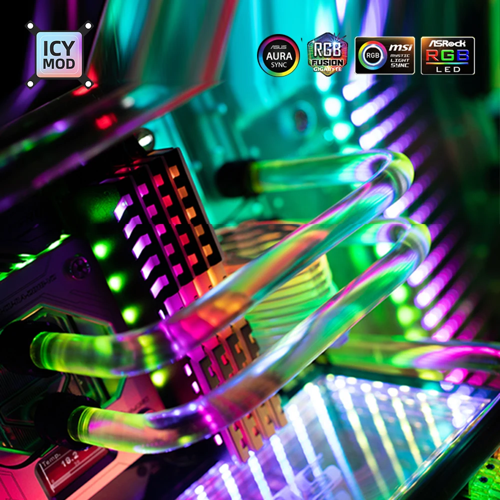 3d transperant rgb lighting panel