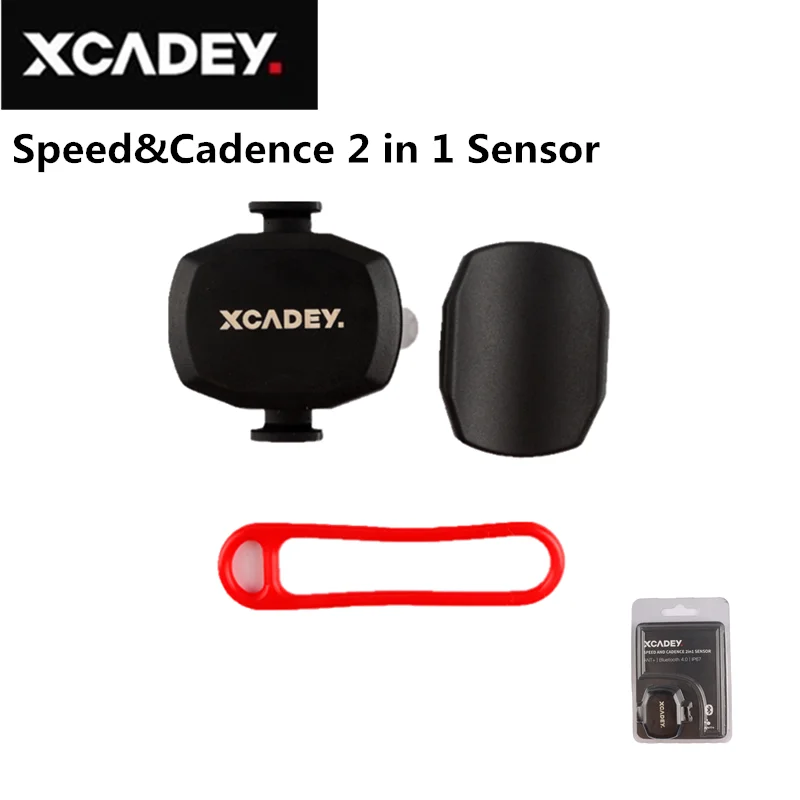 Датчик скорости и частоты вращения педалей XCADEY 2 в 1 датчик велосипеда ANT + Bluetooth 4 0