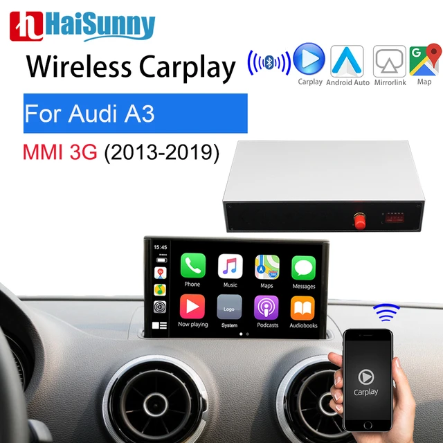 For Audi A3 S3 8V 2013~2020 Wireless Apple CarPlay Android Auto Mirror Car  Play Support HD 360 Front Rear View Reverse Camera - AliExpress